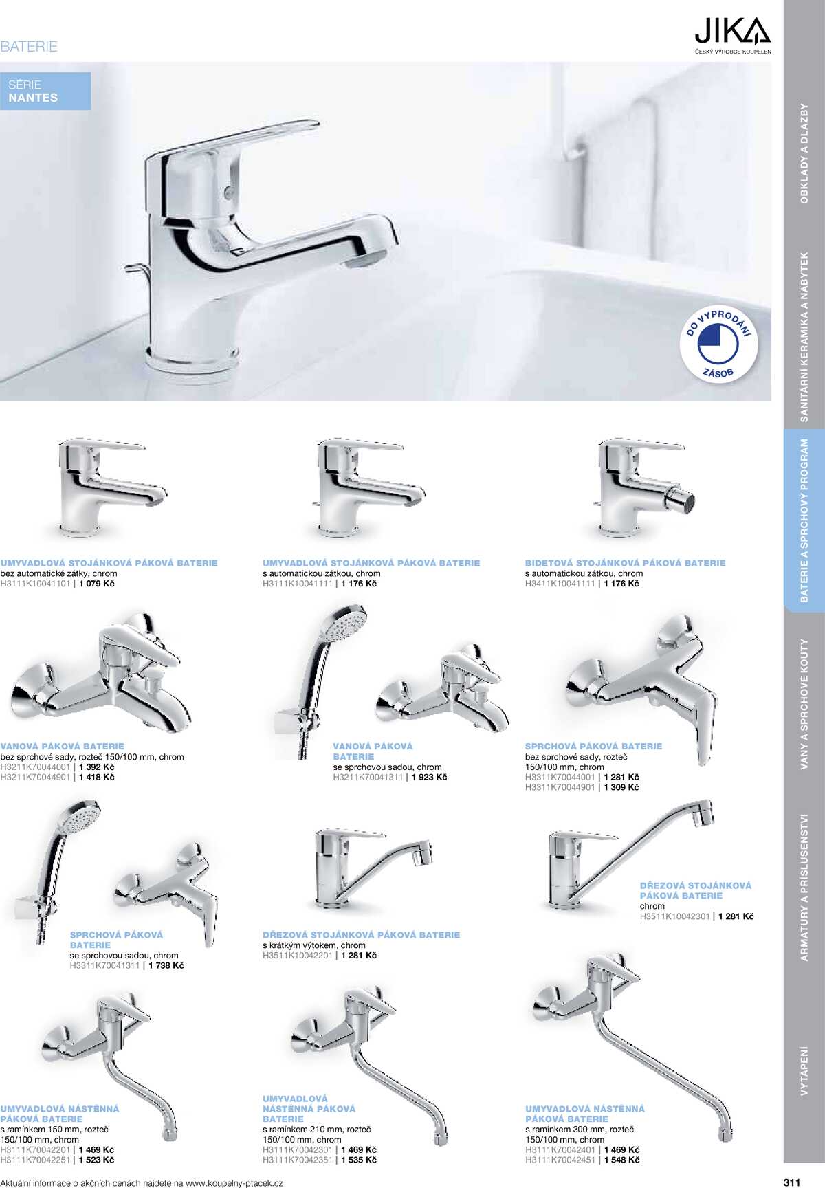 Koupelny Ptáček katalog koupelny strana 311