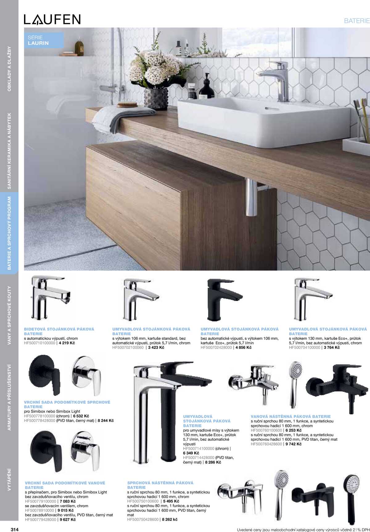 Koupelny Ptáček katalog koupelny strana 314