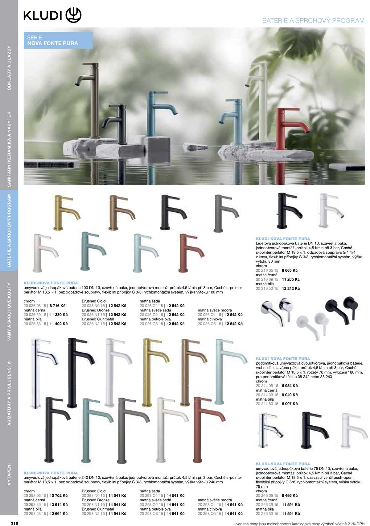 Koupelny Ptáček katalog koupelny strana 316