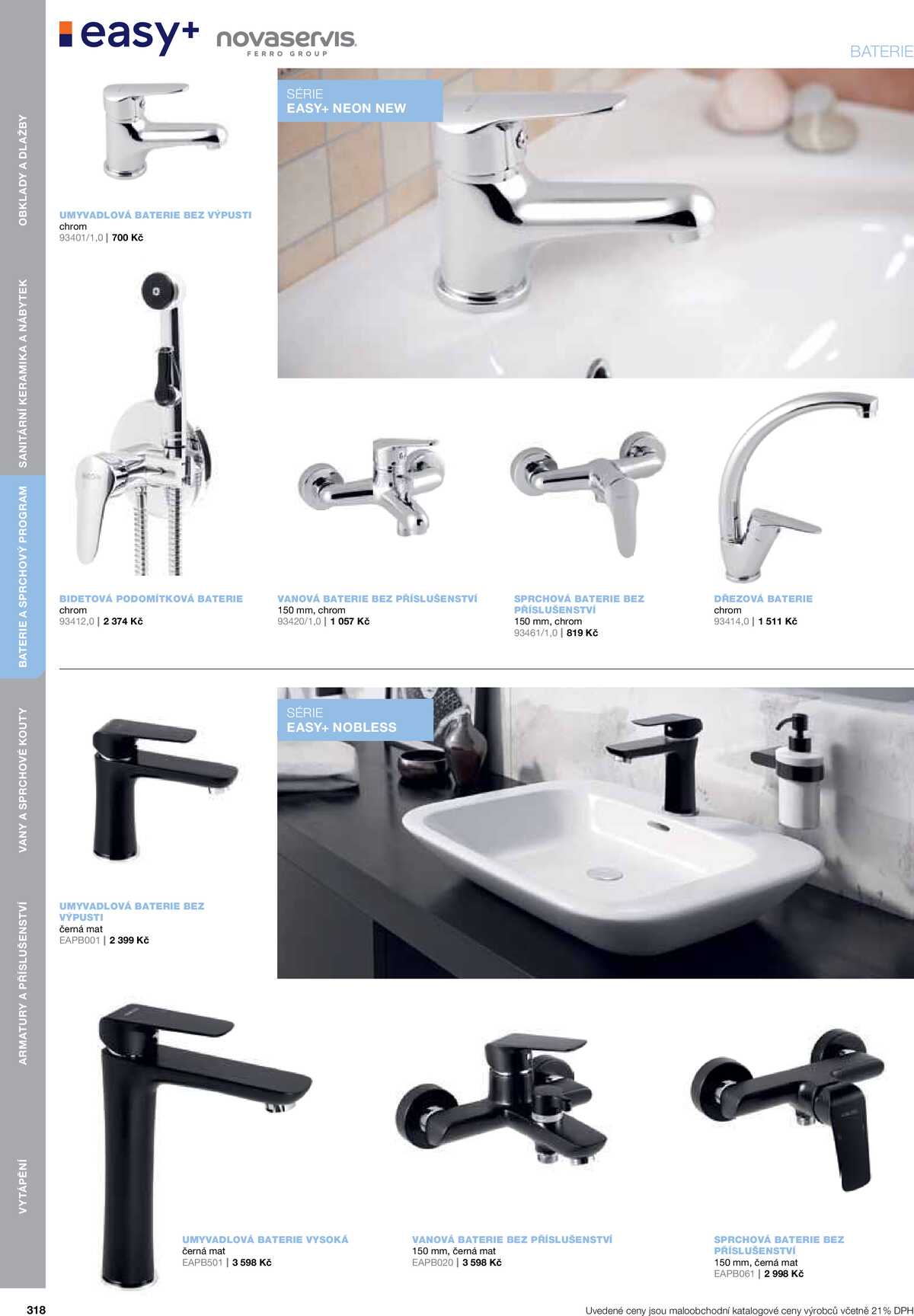 Koupelny Ptáček katalog koupelny strana 318