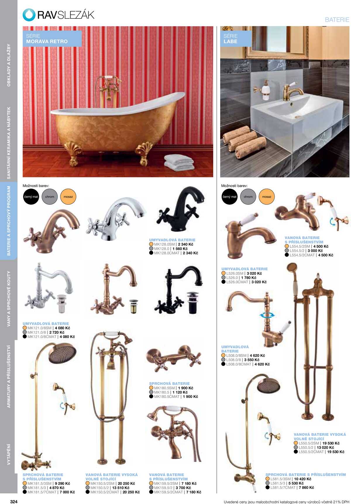 Koupelny Ptáček katalog koupelny strana 324