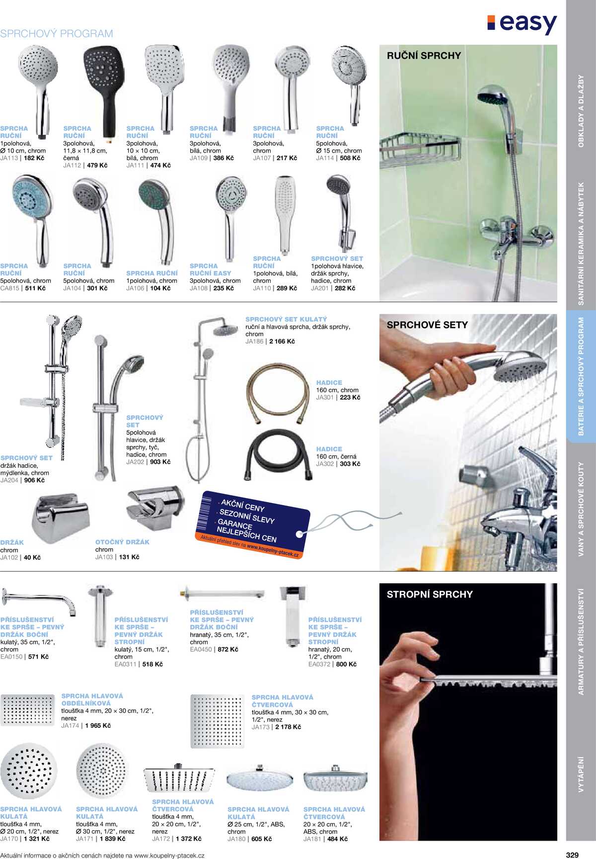 Koupelny Ptáček katalog koupelny strana 329