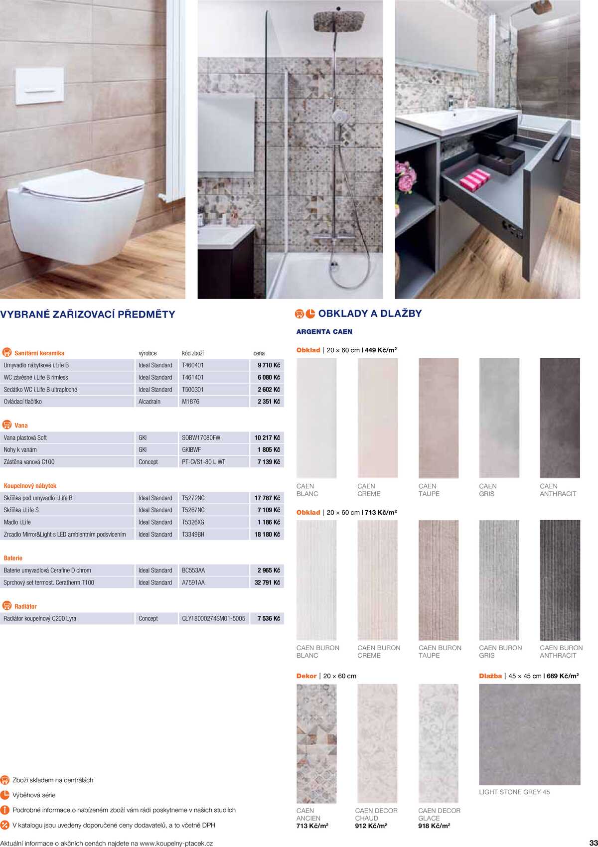 Koupelny Ptáček katalog koupelny strana 33