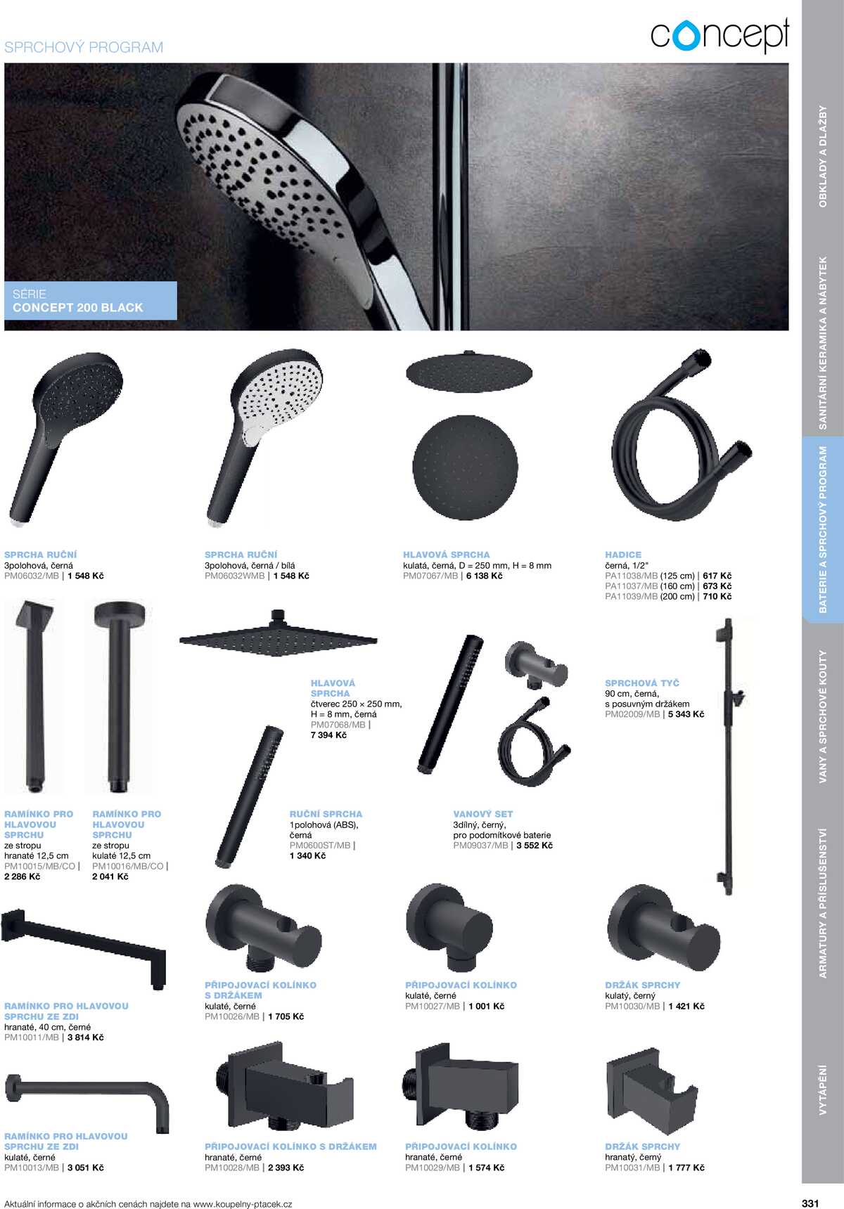 Koupelny Ptáček katalog koupelny strana 331