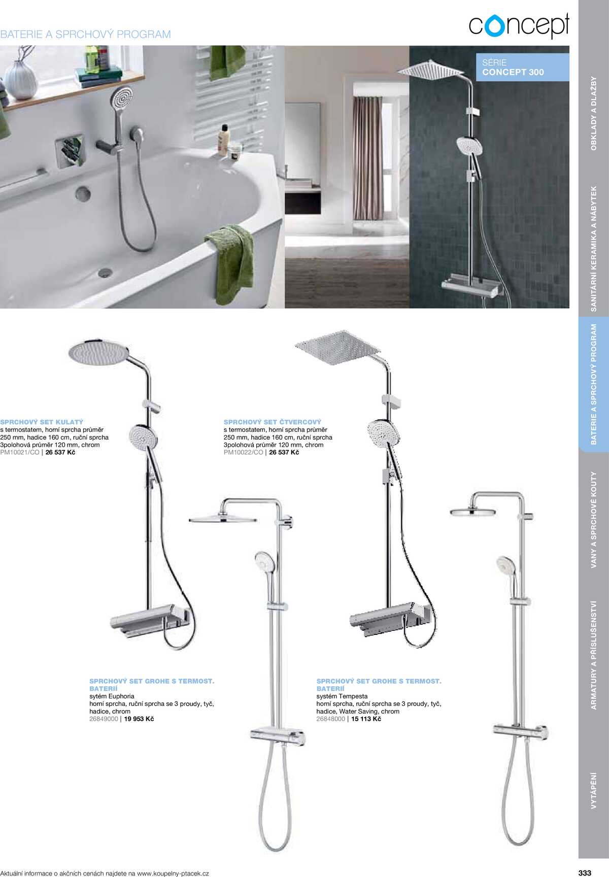 Koupelny Ptáček katalog koupelny strana 333