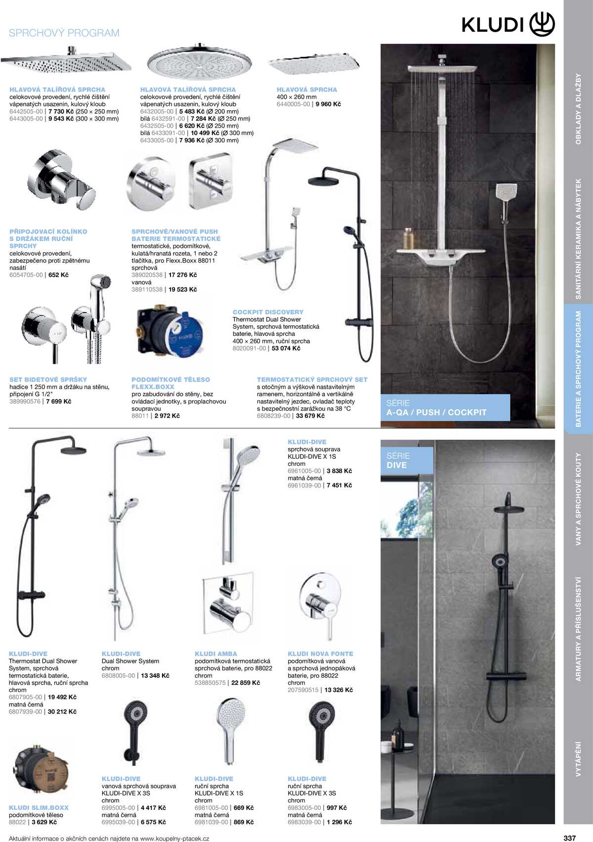 Koupelny Ptáček katalog koupelny strana 337