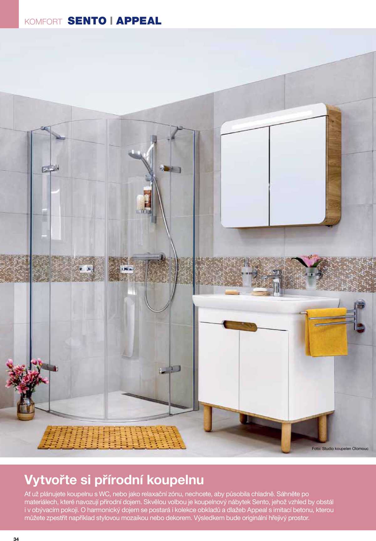 Koupelny Ptáček katalog koupelny strana 34