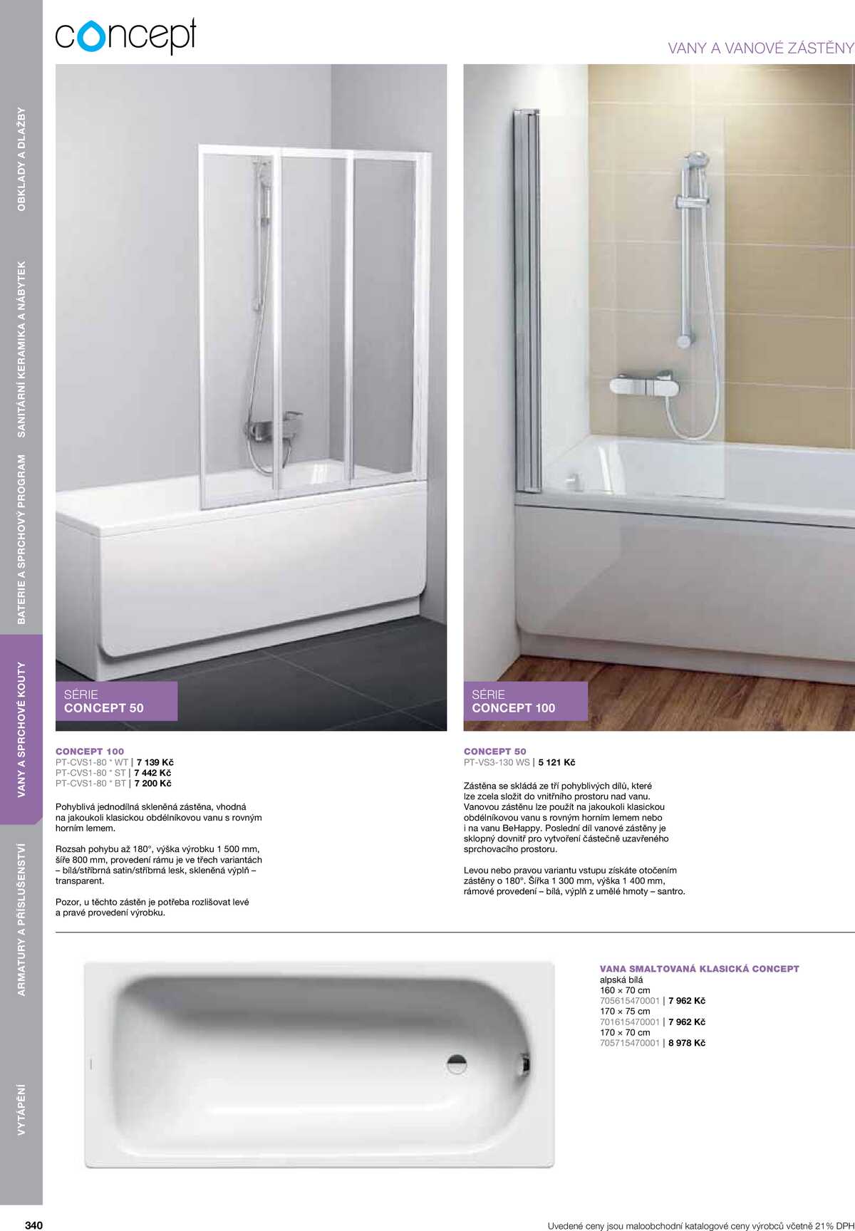 Koupelny Ptáček katalog koupelny strana 340