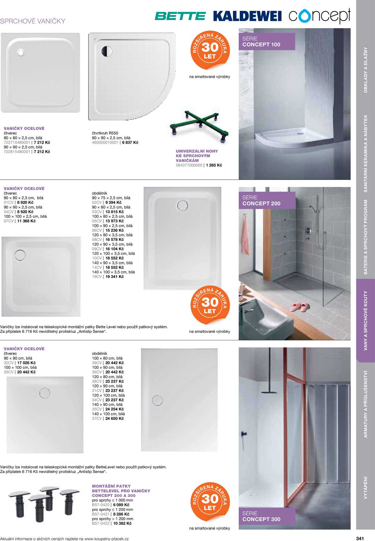 Koupelny Ptáček katalog koupelny strana 341