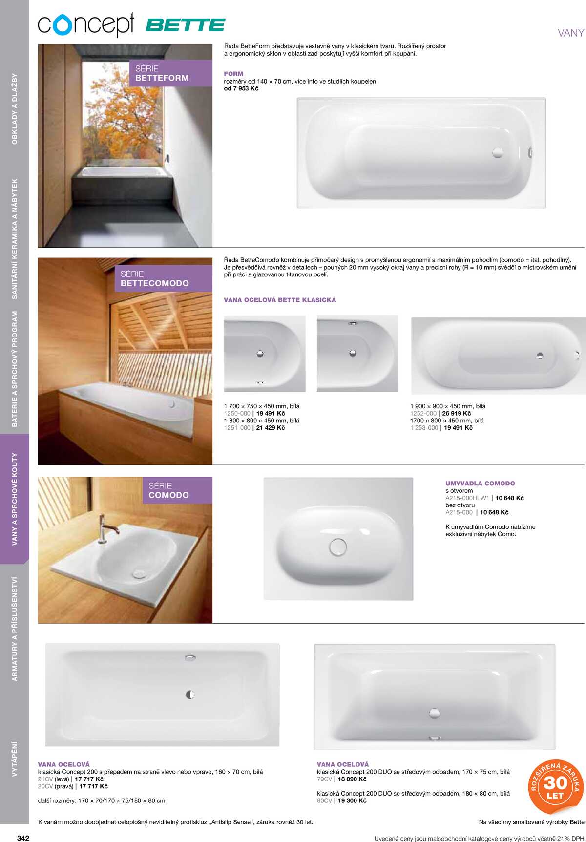 Koupelny Ptáček katalog koupelny strana 342