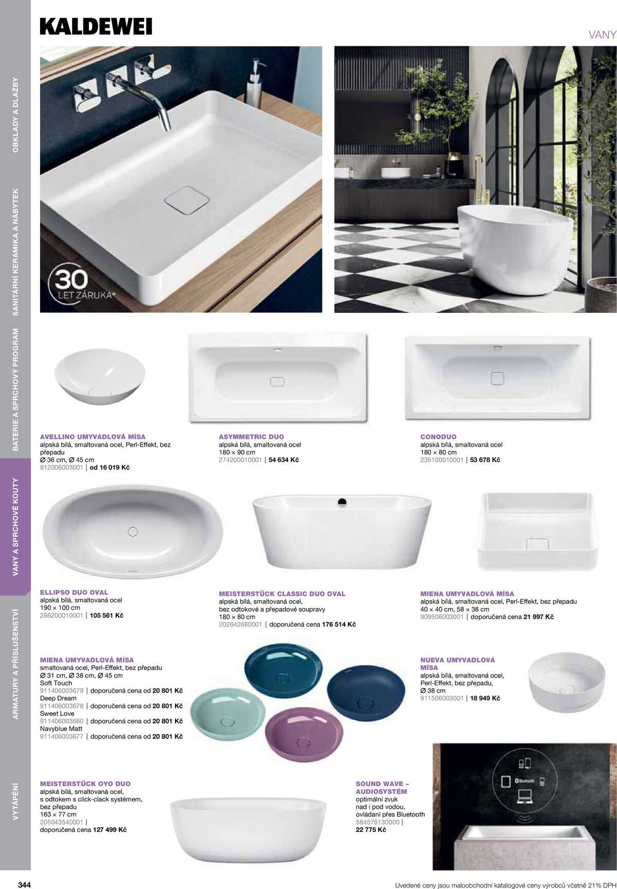 Koupelny Ptáček katalog koupelny strana 344