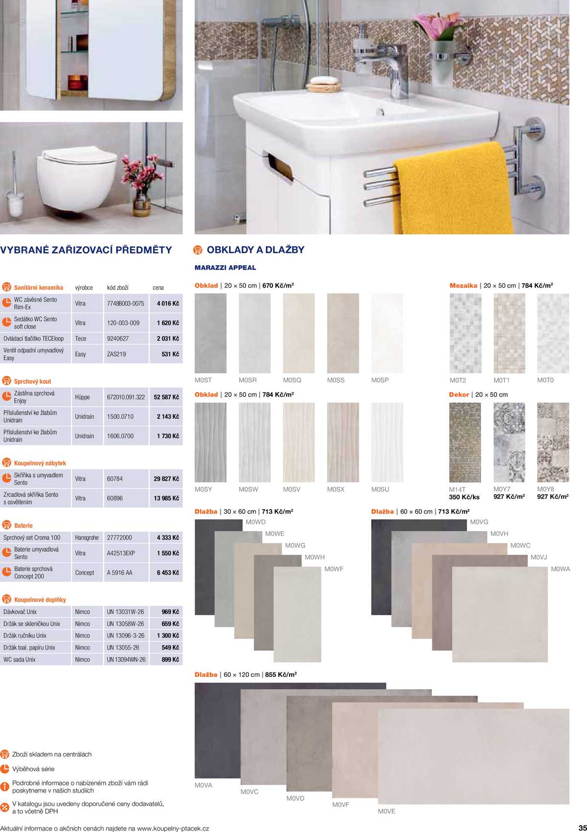 Koupelny Ptáček katalog koupelny strana 35