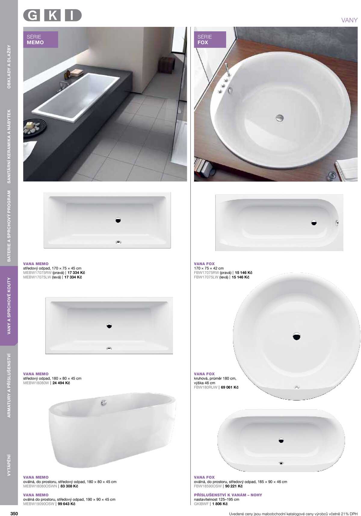 Koupelny Ptáček katalog koupelny strana 350