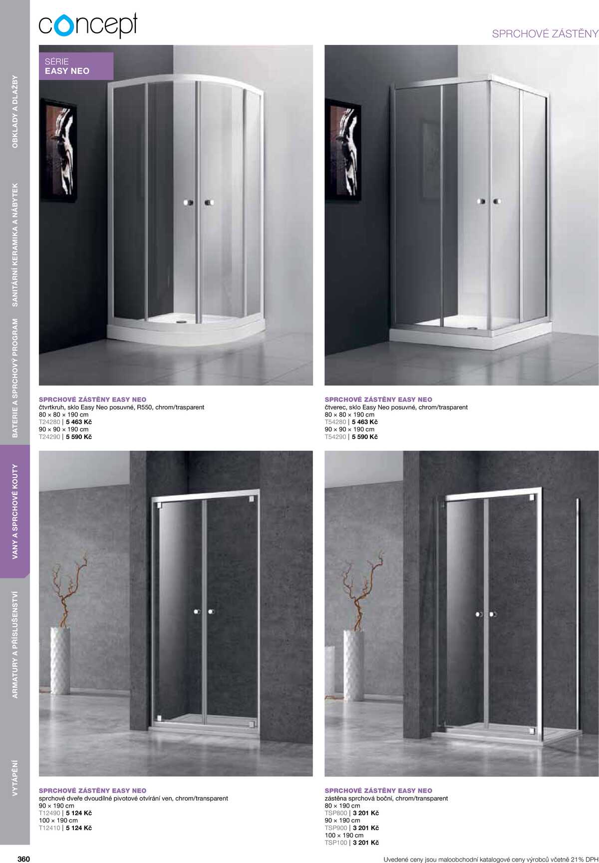 Koupelny Ptáček katalog koupelny strana 360