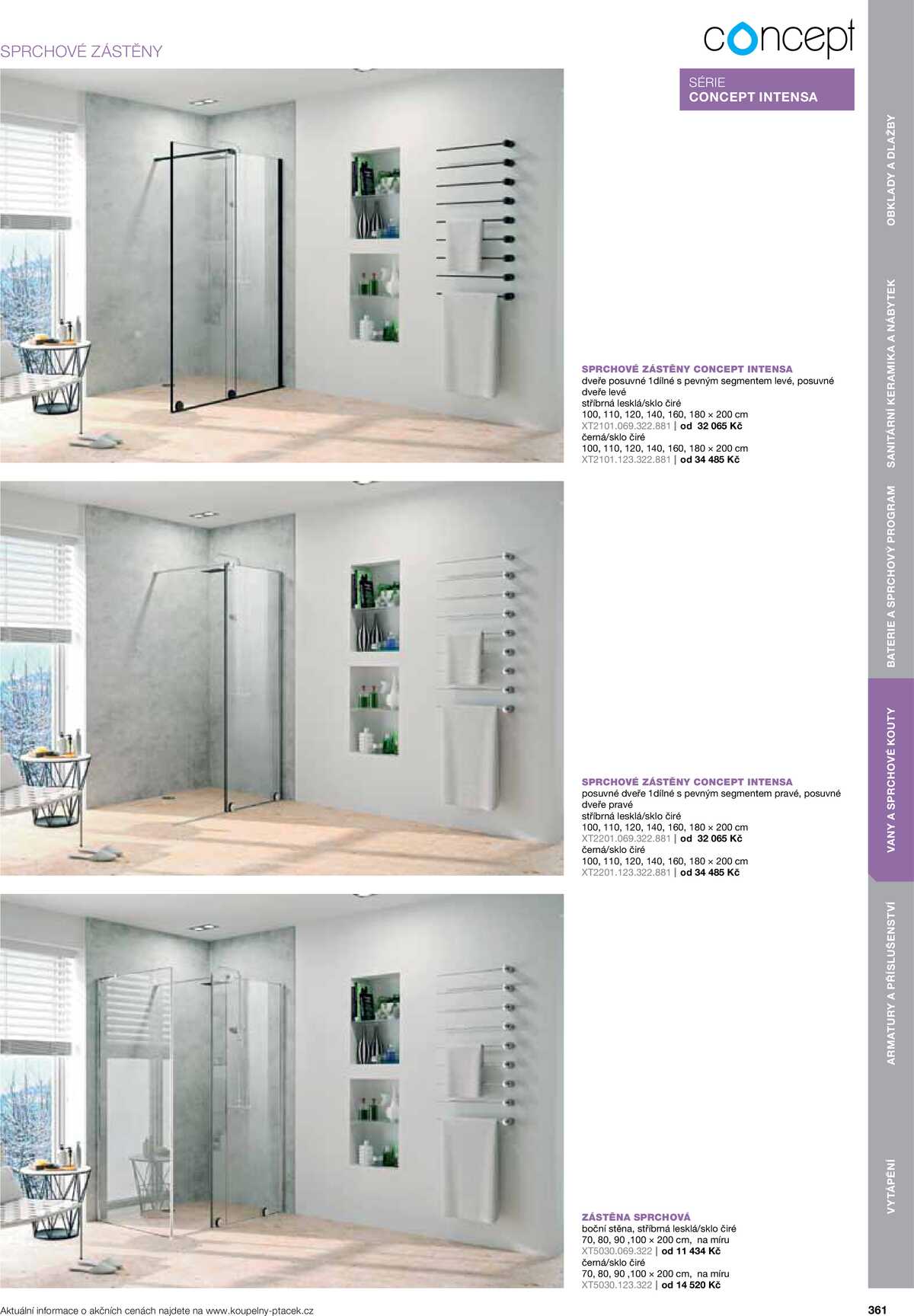 Koupelny Ptáček katalog koupelny strana 361
