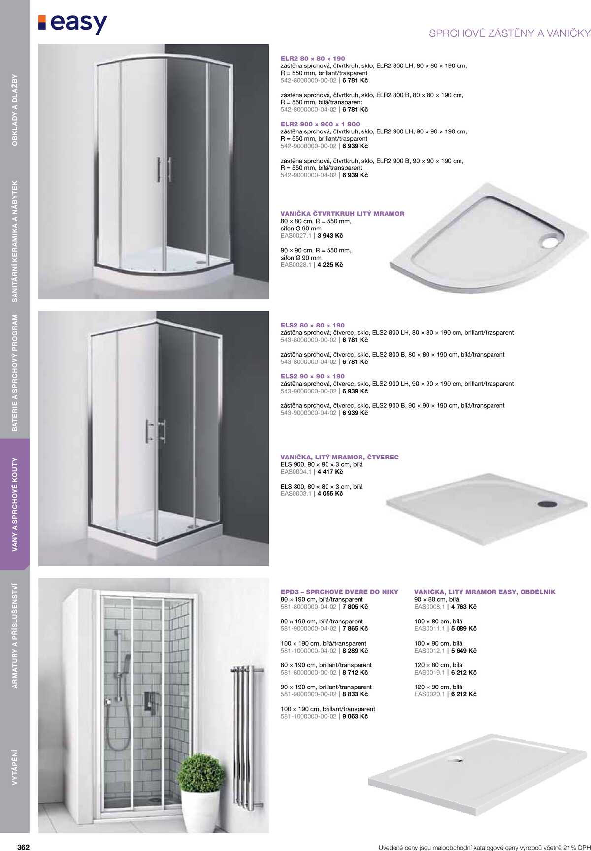 Koupelny Ptáček katalog koupelny strana 362