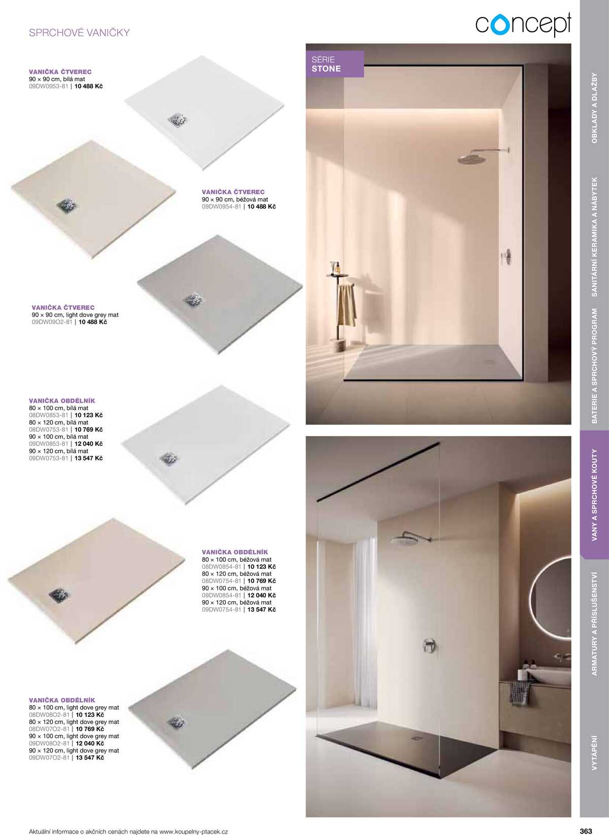 Koupelny Ptáček katalog koupelny strana 363