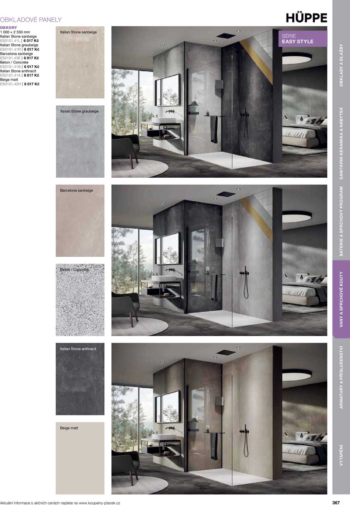 Koupelny Ptáček katalog koupelny strana 367