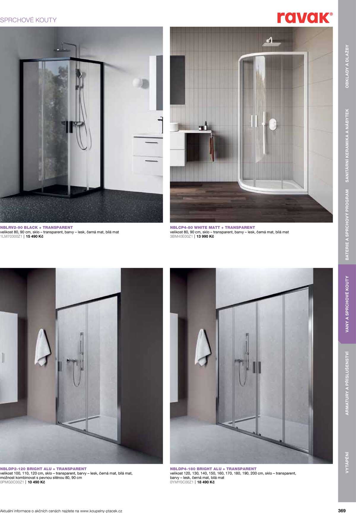 Koupelny Ptáček katalog koupelny strana 369
