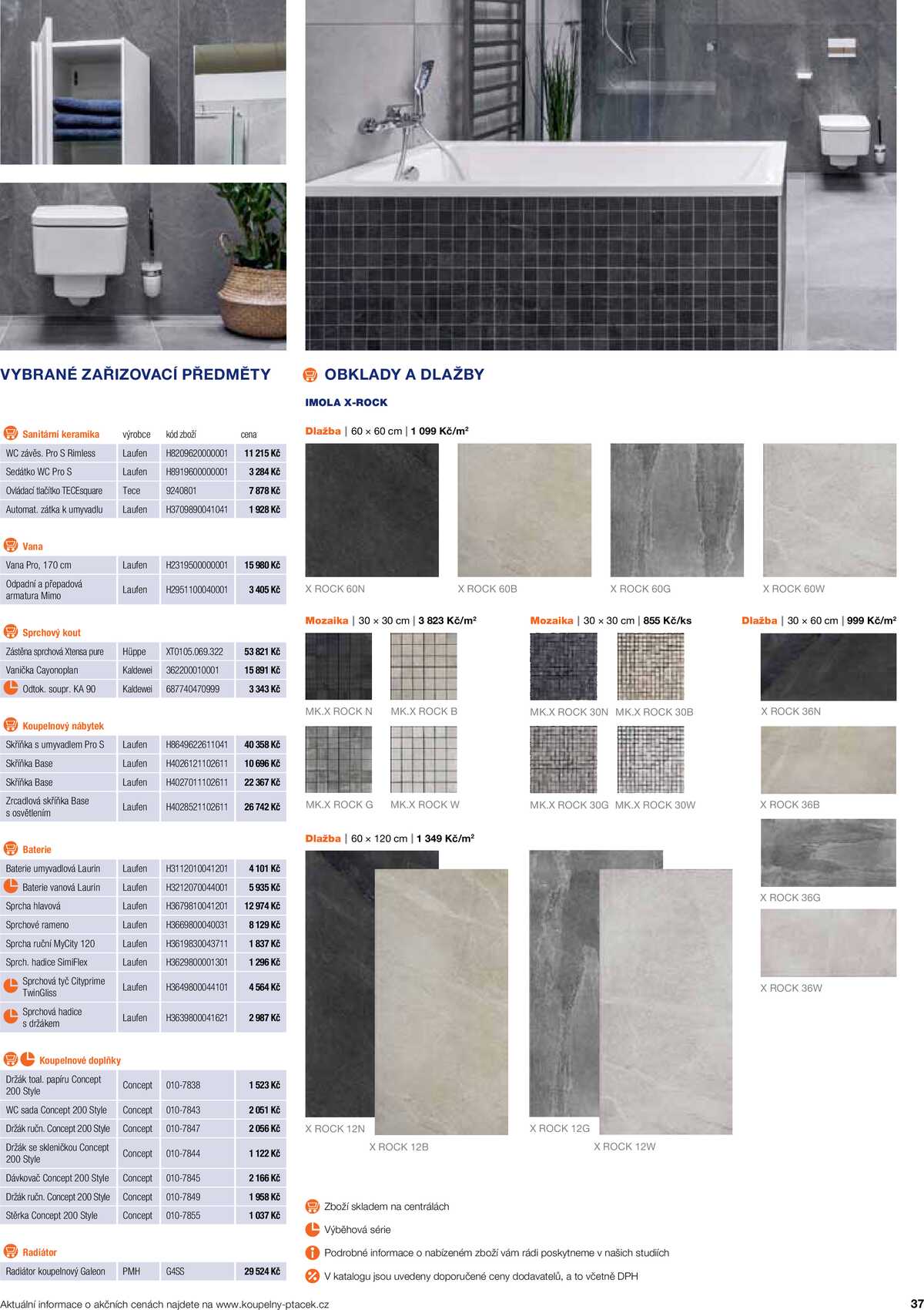 Koupelny Ptáček katalog koupelny strana 37