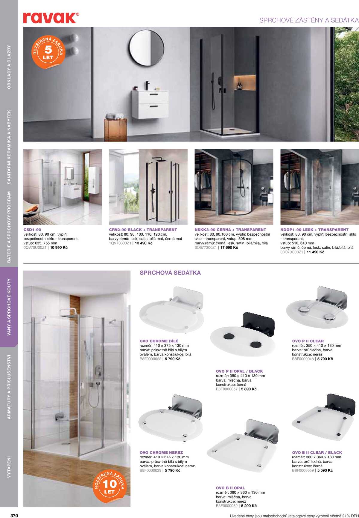 Koupelny Ptáček katalog koupelny strana 370