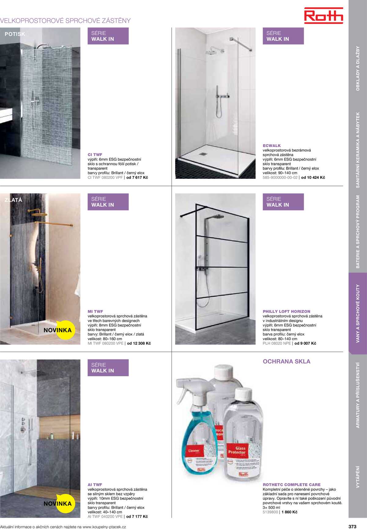 Koupelny Ptáček katalog koupelny strana 373