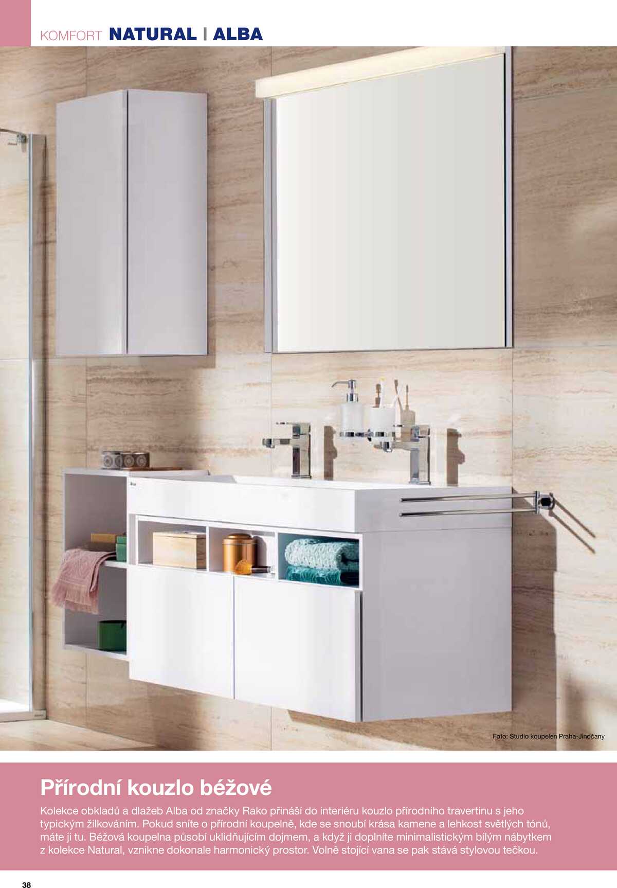 Koupelny Ptáček katalog koupelny strana 38