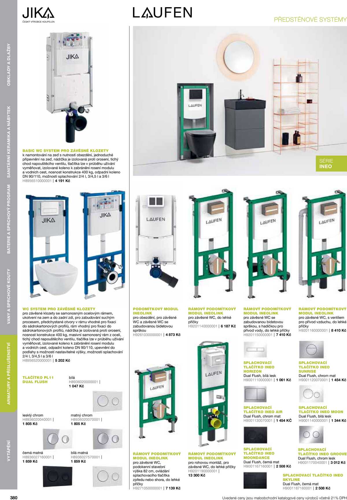 Koupelny Ptáček katalog koupelny strana 380