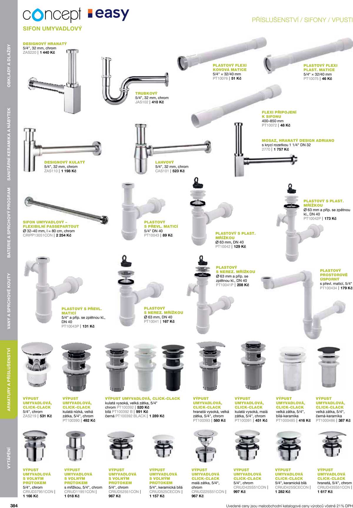 Koupelny Ptáček katalog koupelny strana 384