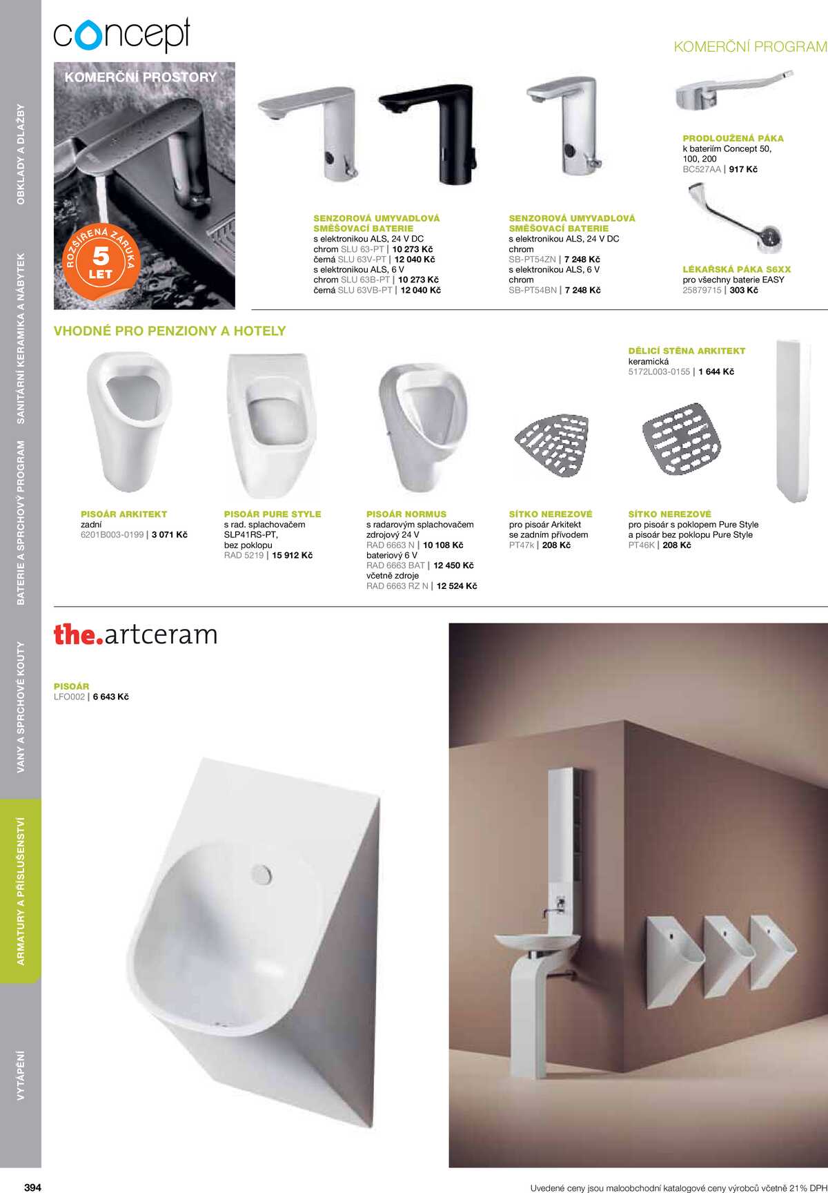 Koupelny Ptáček katalog koupelny strana 394