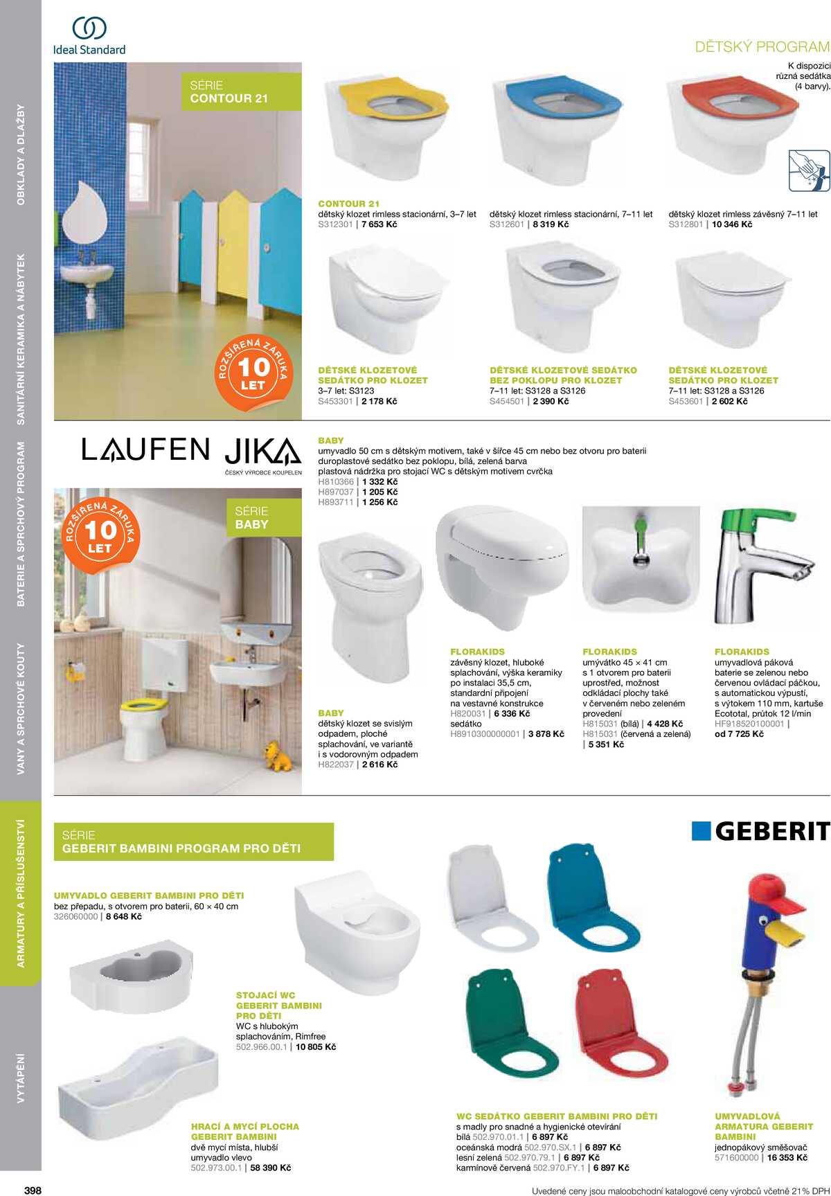 Koupelny Ptáček katalog koupelny strana 398