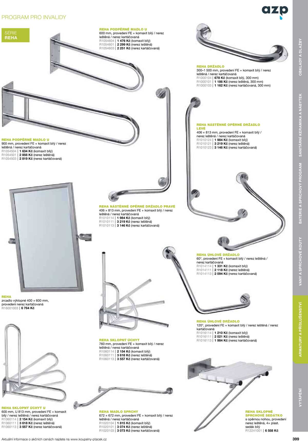 Koupelny Ptáček katalog koupelny strana 399