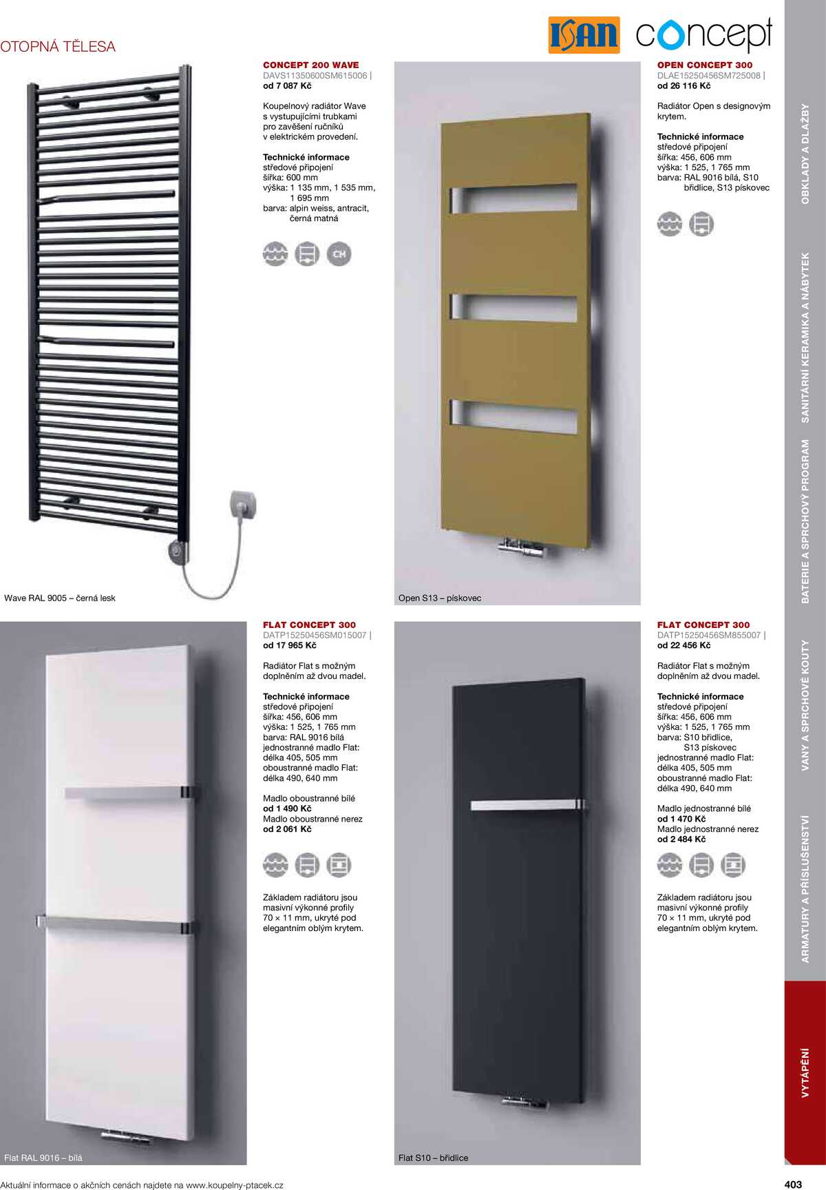 Koupelny Ptáček katalog koupelny strana 403