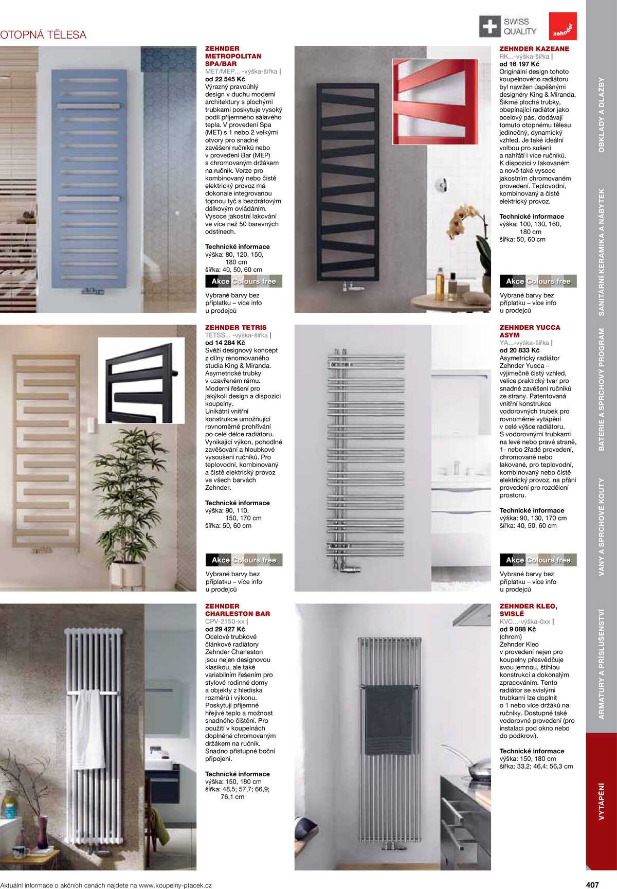 Koupelny Ptáček katalog koupelny strana 407