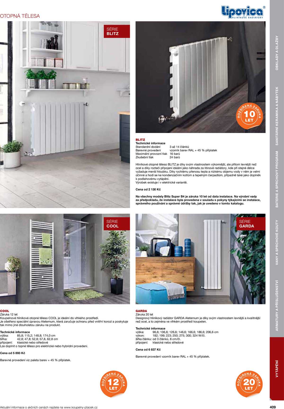 Koupelny Ptáček katalog koupelny strana 409