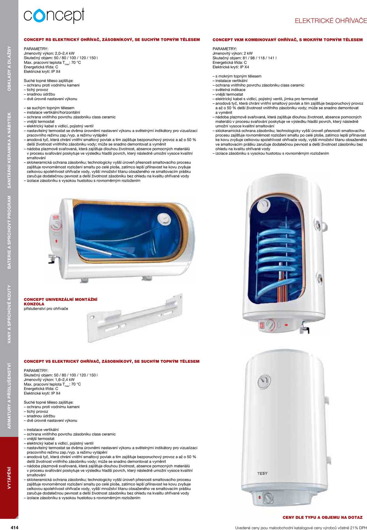 Koupelny Ptáček katalog koupelny strana 414
