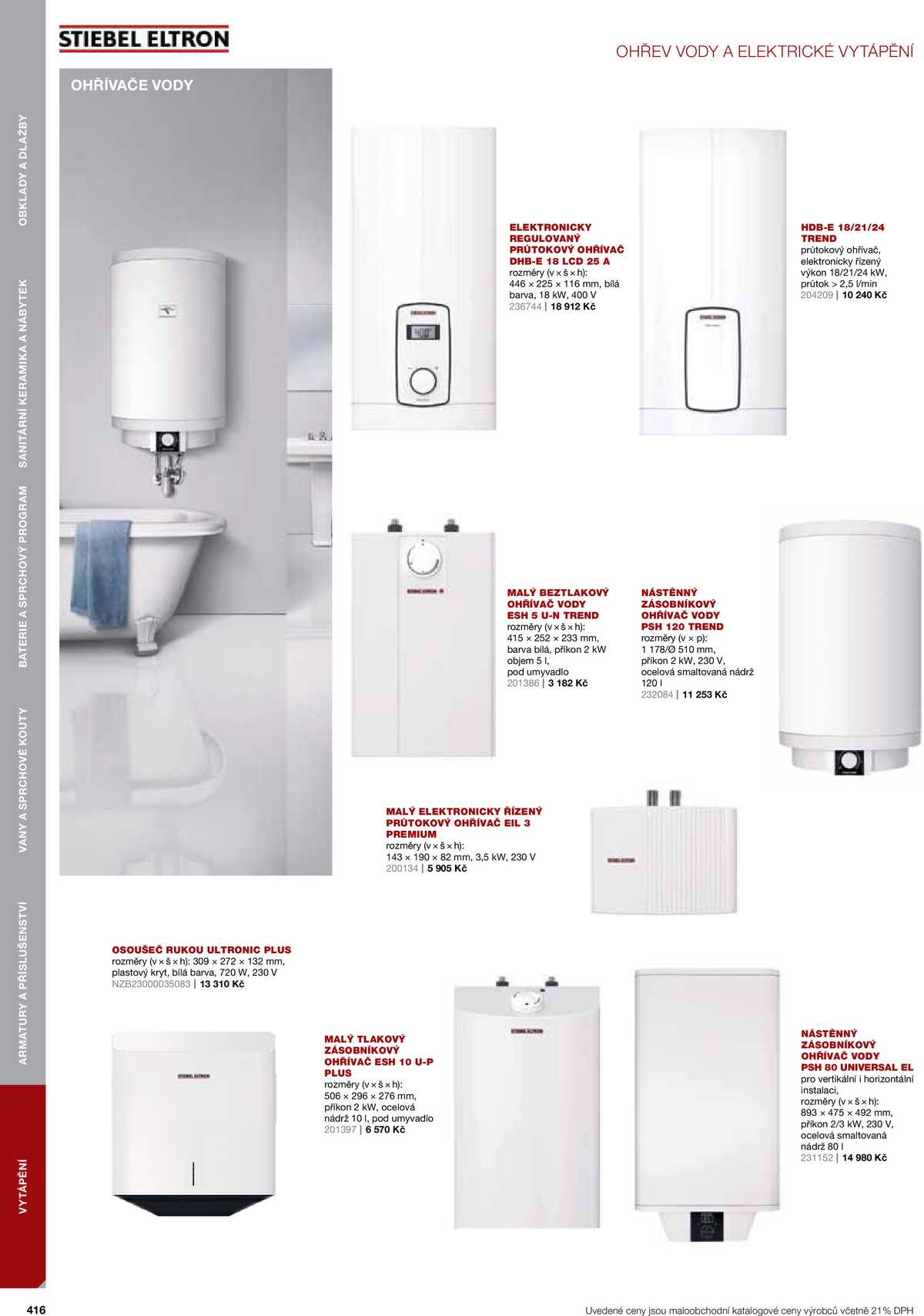 Koupelny Ptáček katalog koupelny strana 416