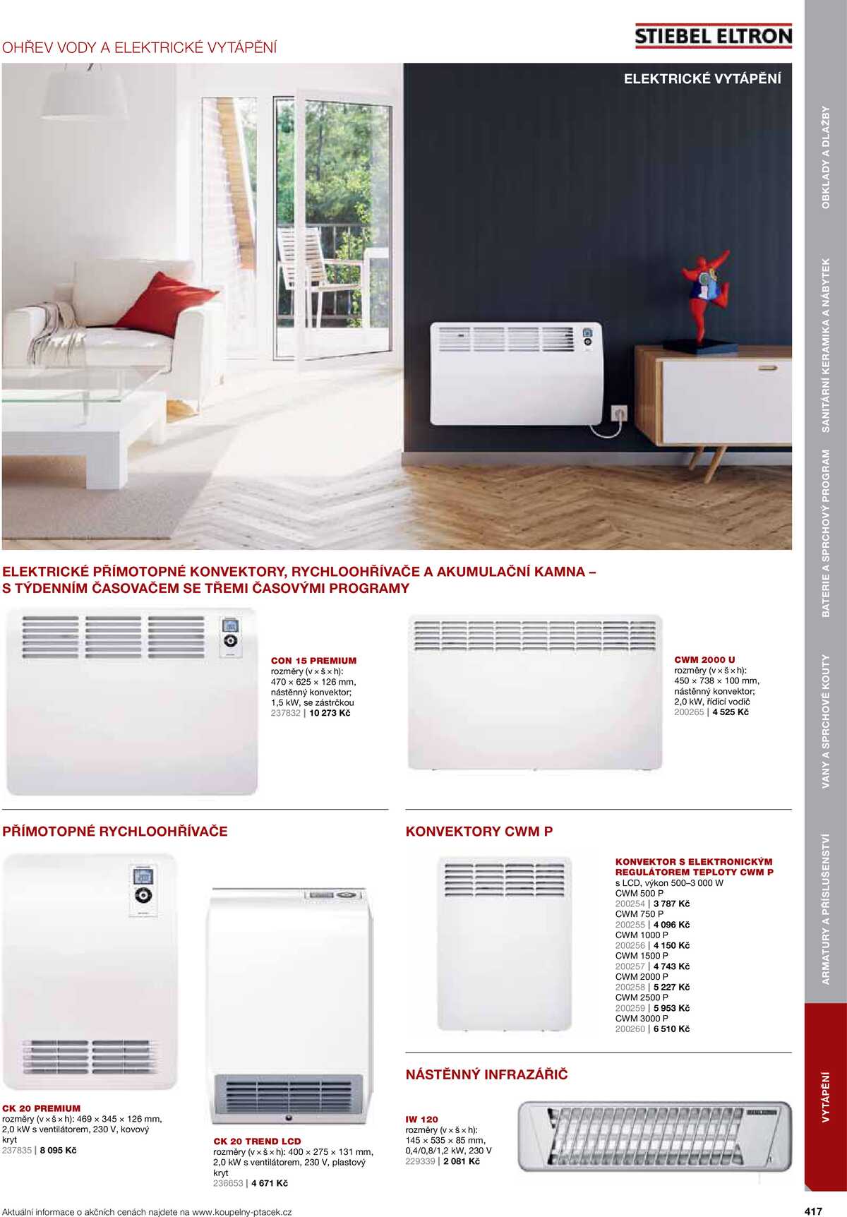 Koupelny Ptáček katalog koupelny strana 417