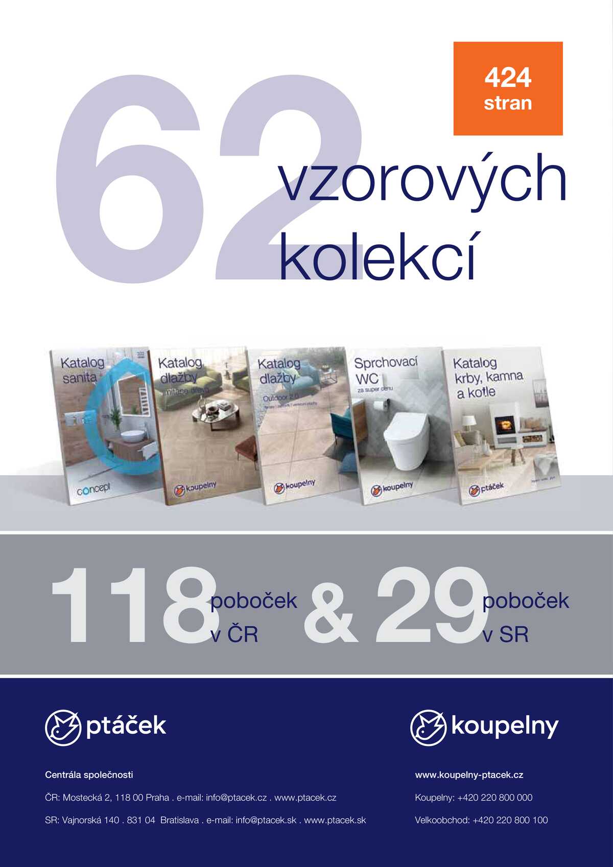 Koupelny Ptáček katalog koupelny strana 424