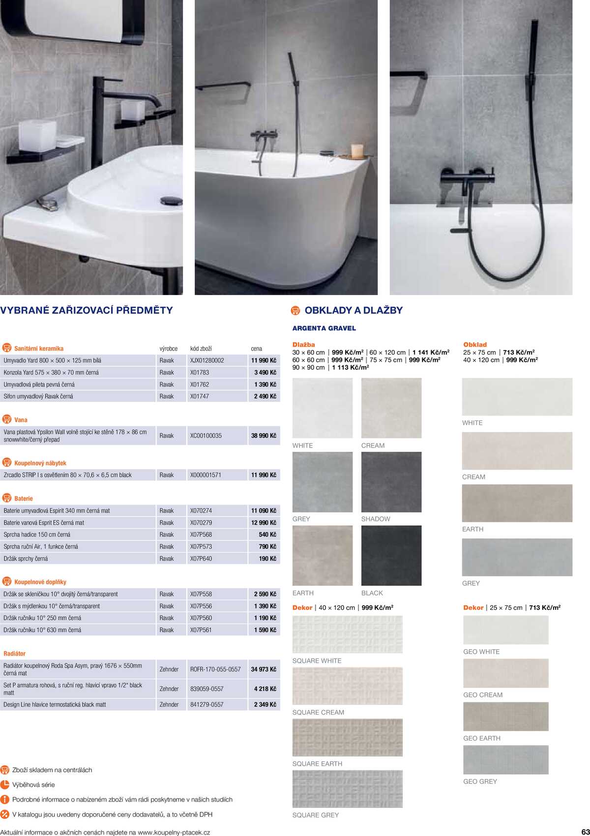 Koupelny Ptáček katalog koupelny strana 63