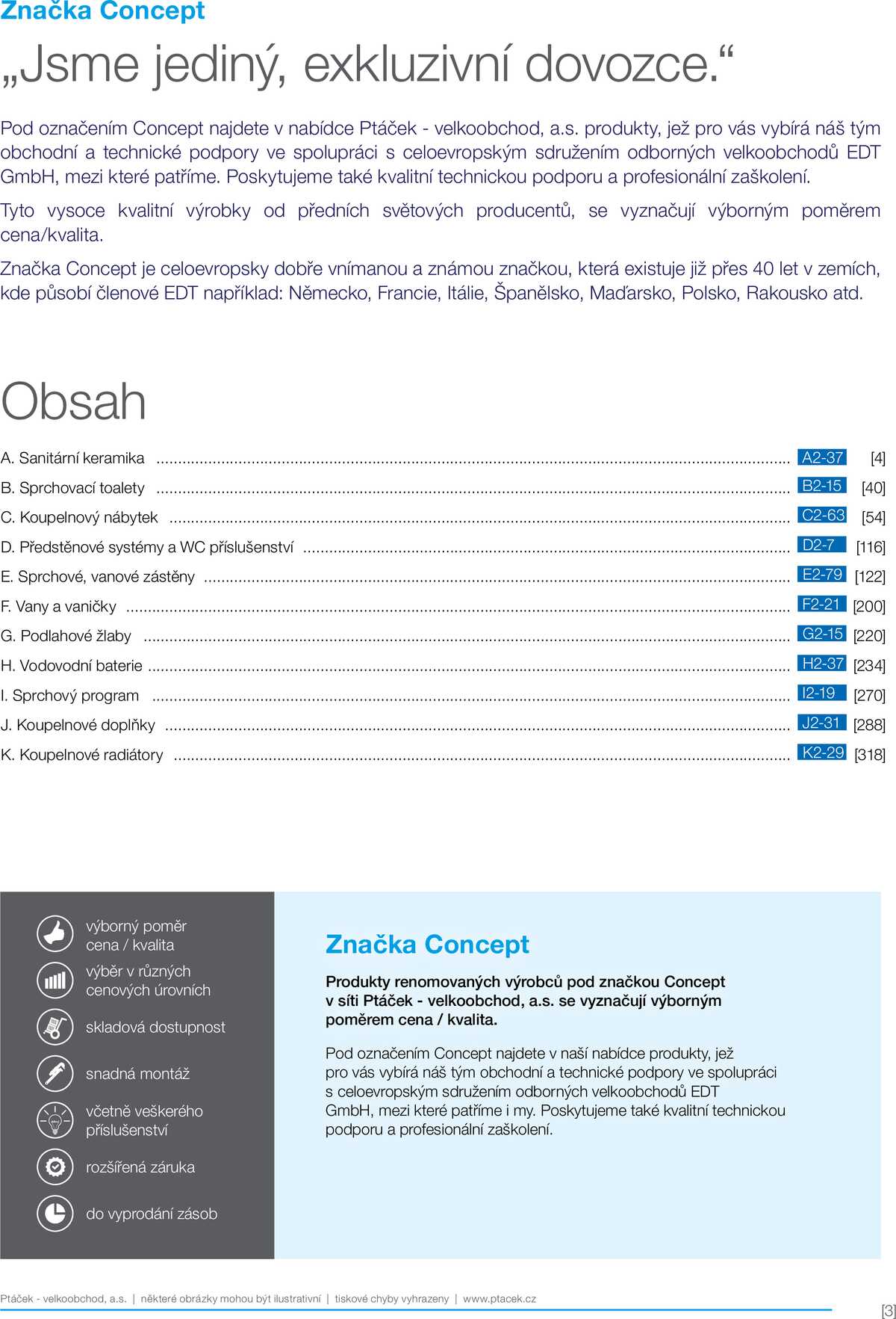 Koupelny Ptáček katalog sanita strana 3