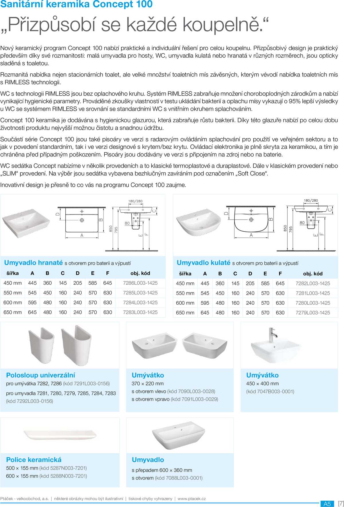Koupelny Ptáček katalog sanita strana 7