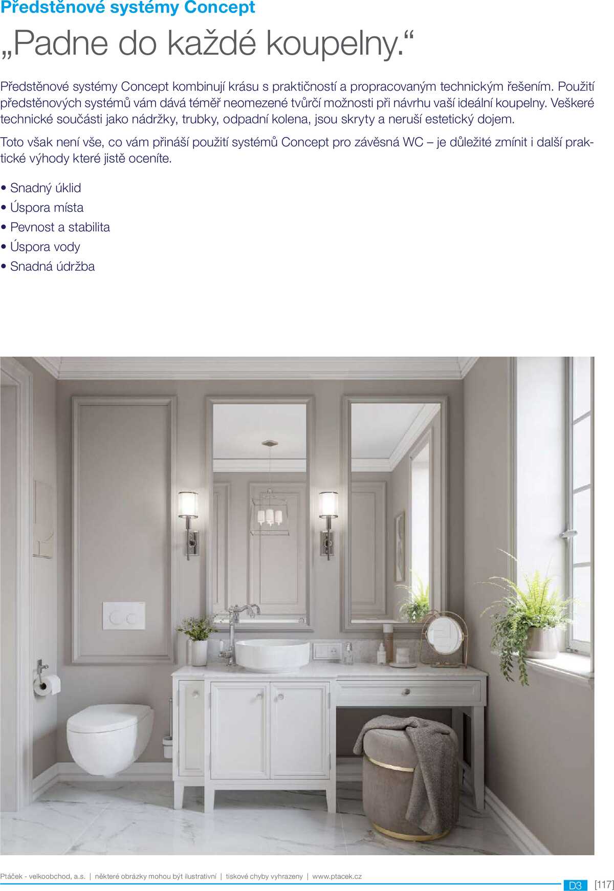 Koupelny Ptáček katalog sanita strana 117