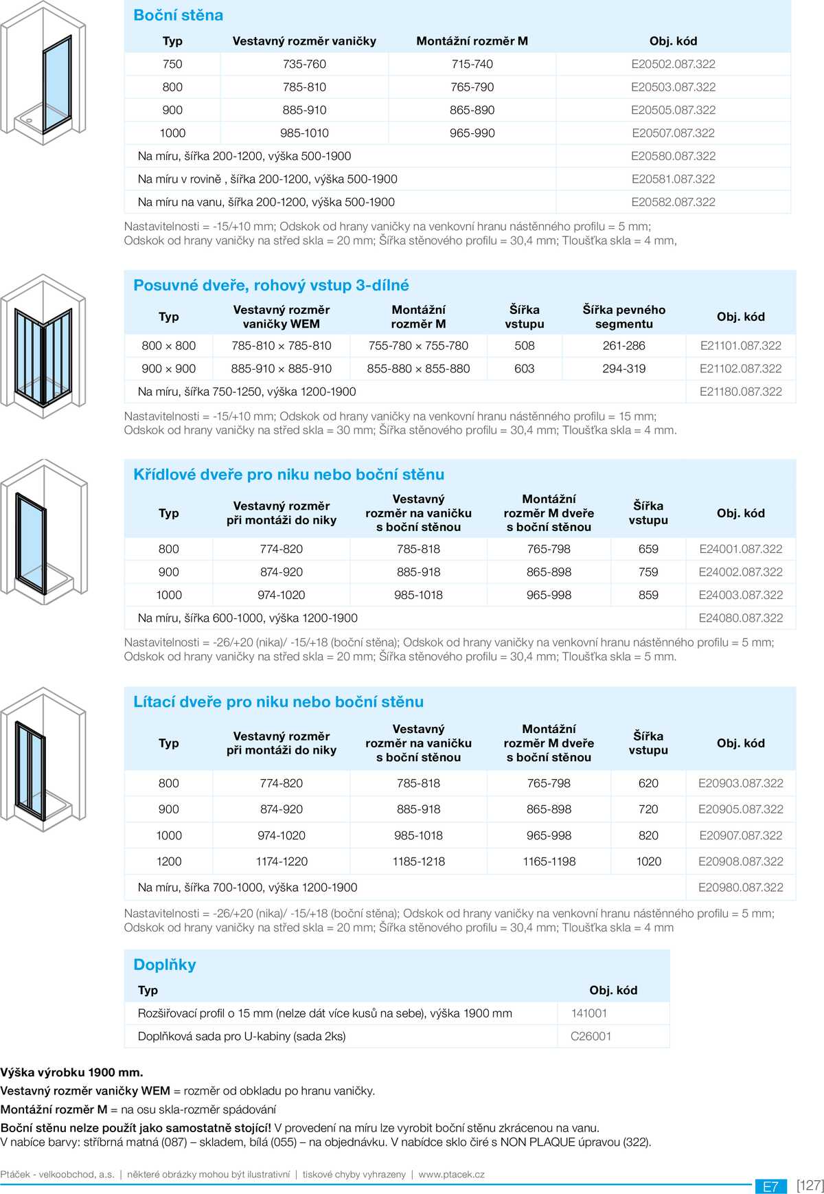 Koupelny Ptáček katalog sanita strana 127