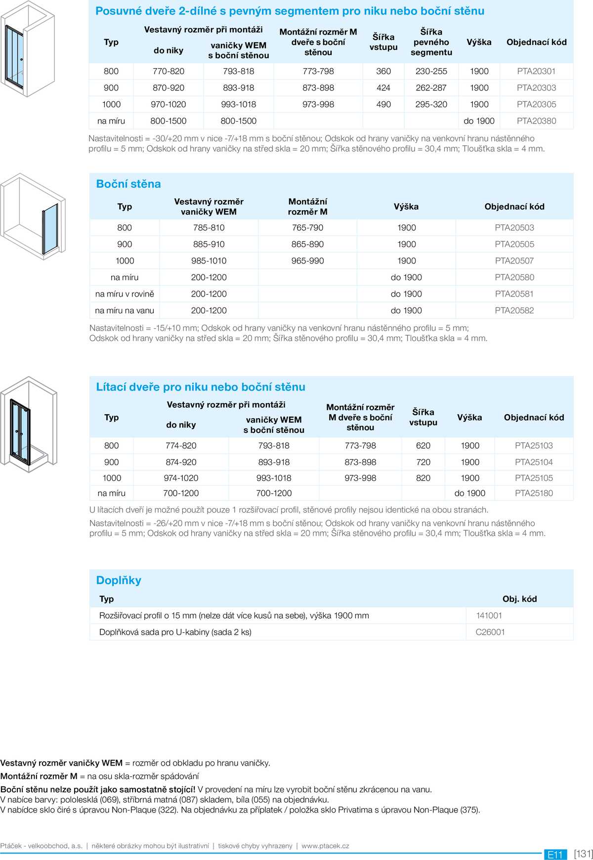 Koupelny Ptáček katalog sanita strana 131