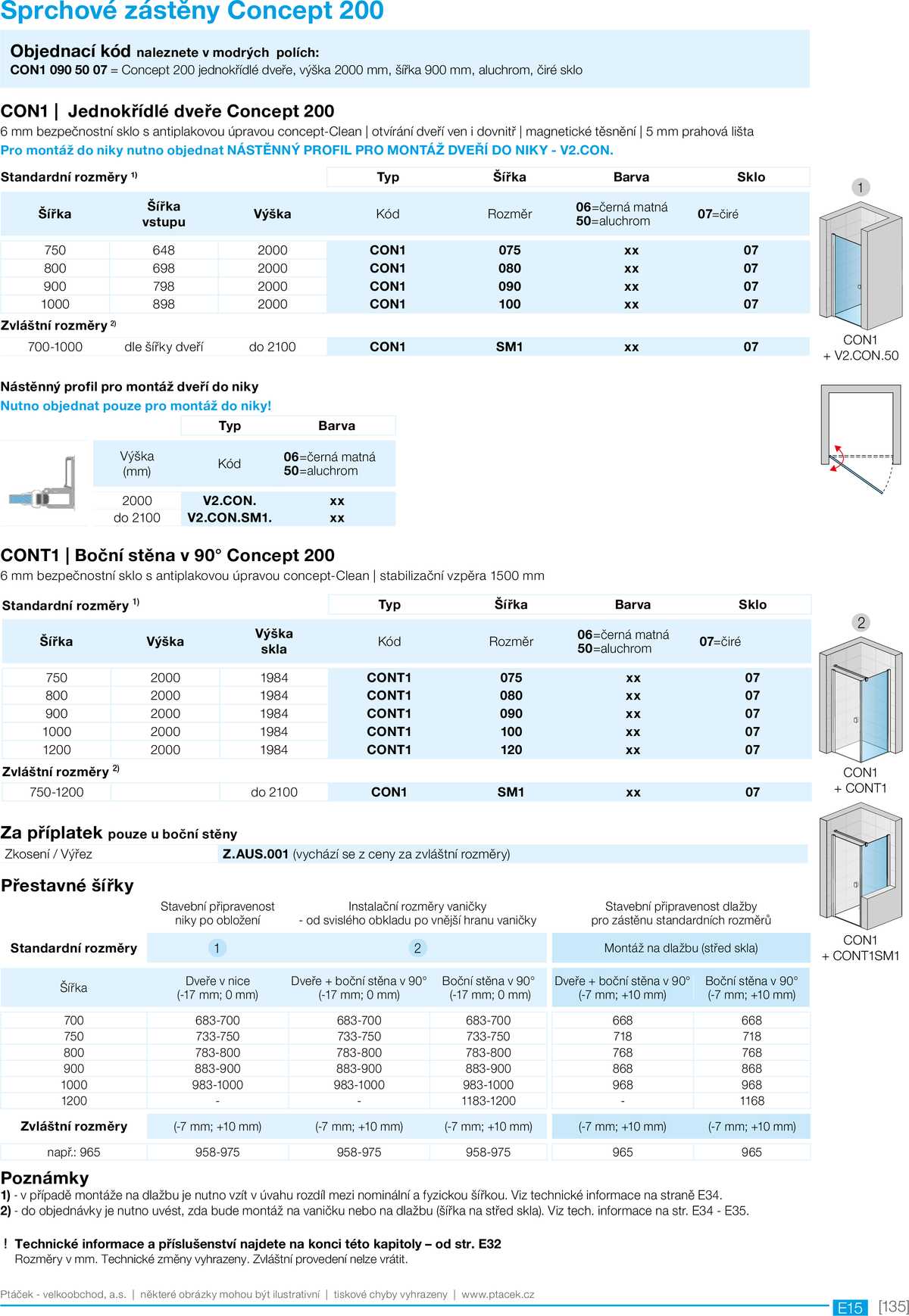 Koupelny Ptáček katalog sanita strana 135
