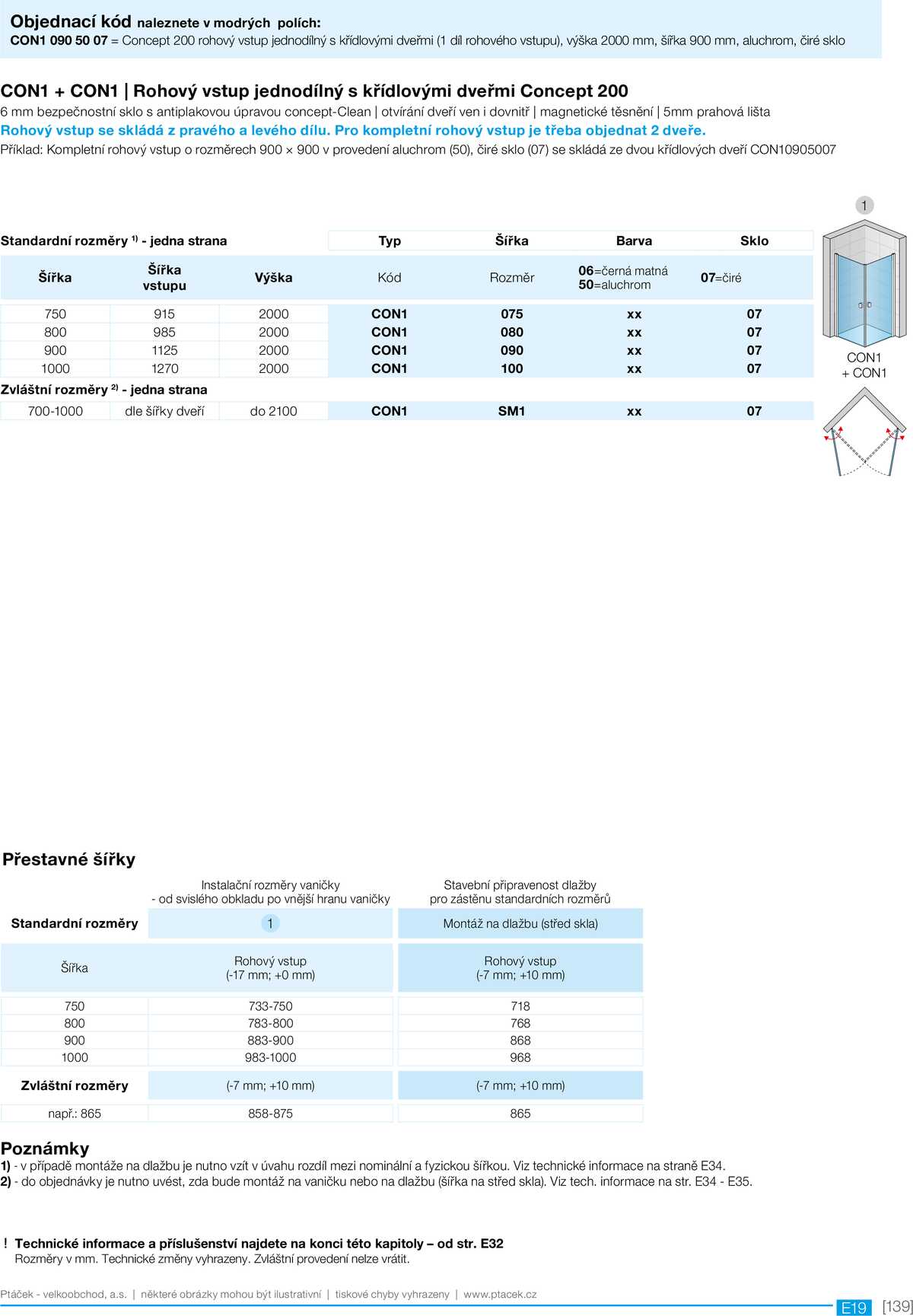 Koupelny Ptáček katalog sanita strana 139