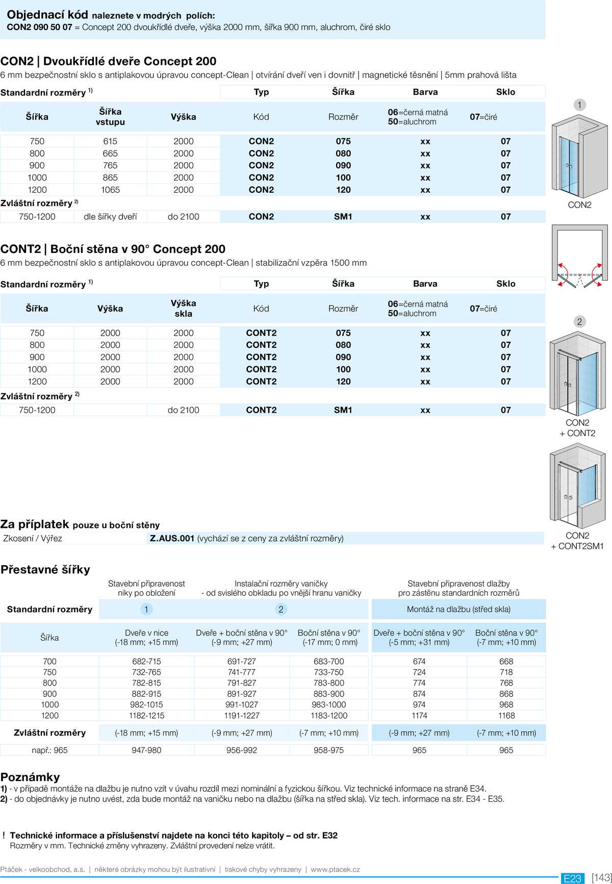 Koupelny Ptáček katalog sanita strana 143
