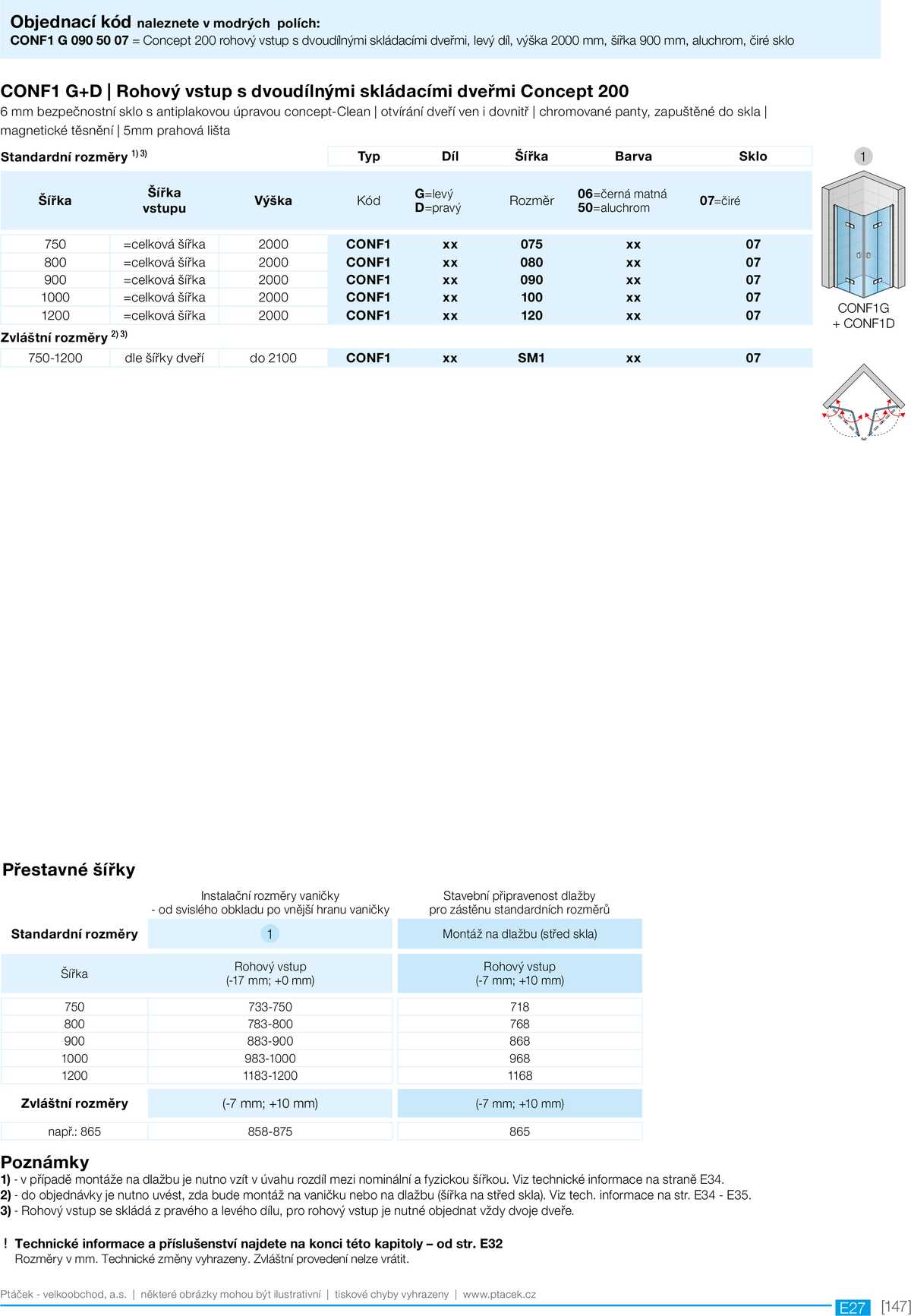 Koupelny Ptáček katalog sanita strana 147