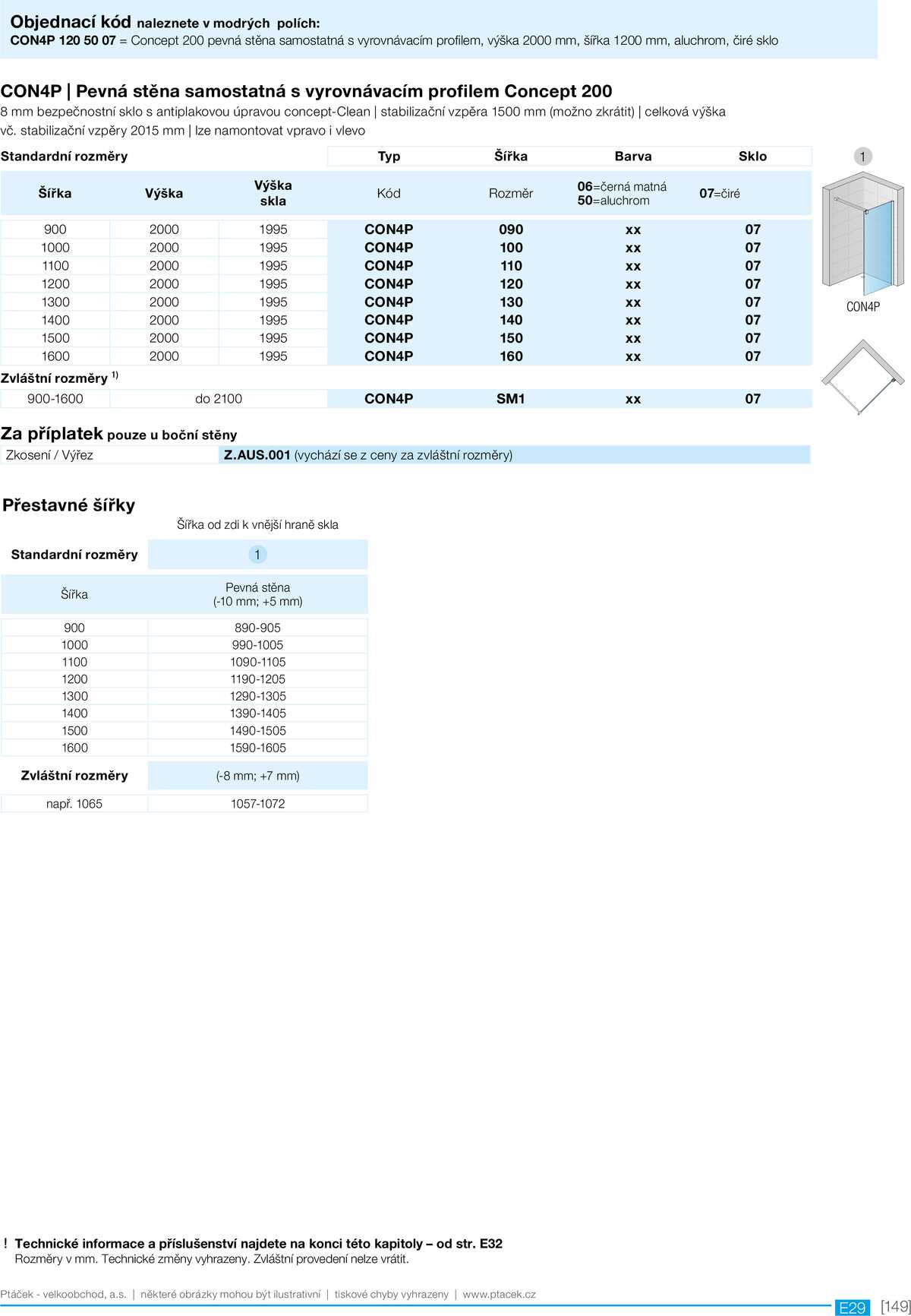 Koupelny Ptáček katalog sanita strana 149